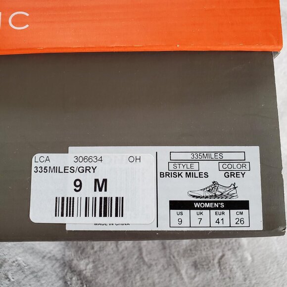 Vionic Brisk Miles Women's Sneaker - Grey - size 9 - Picture 4 of 5